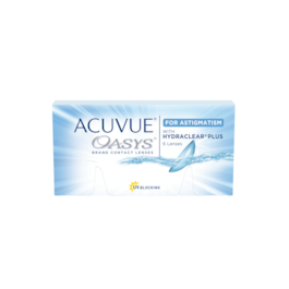 Lentes de Contato Acuvue Oasys para Astigmatismo com Hydraclear Plus